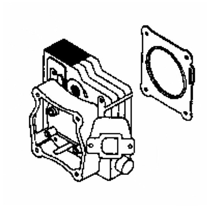 Cylinder Head Lct.208Cc.Epa Ii i gruppen  hos Entreprenadbutiken (5820457-01)
