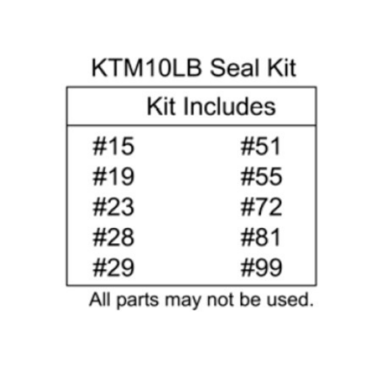 Seal Kit 187K0099070 i gruppen  hos Entreprenadbutiken (5820927-01)