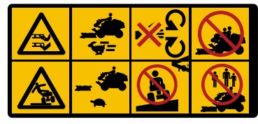 Start/Varningsdekal P525D&P520 i gruppen  hos Entreprenadbutiken (5825700-05)