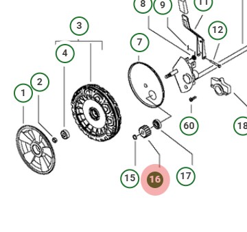 Pinion Pm, 11T, 21.25Mm Root D i gruppen hos Entreprenadbutiken (5827017-01)
