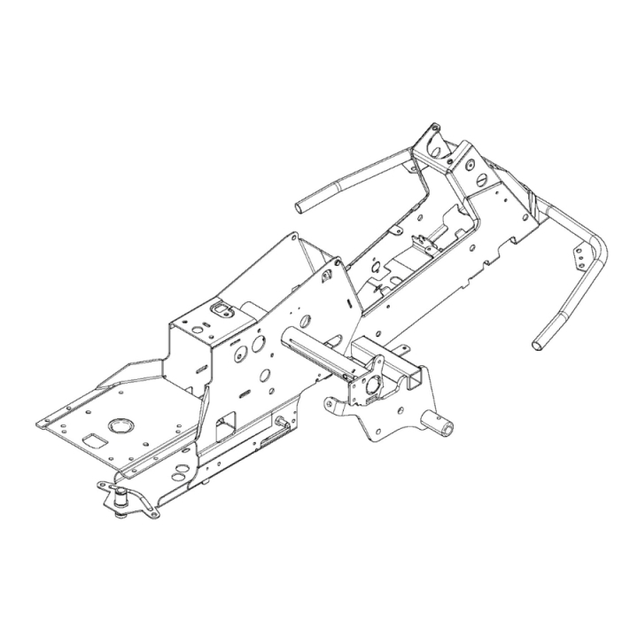 Chassis 2Wd Black i gruppen  hos Entreprenadbutiken (5827581-03)