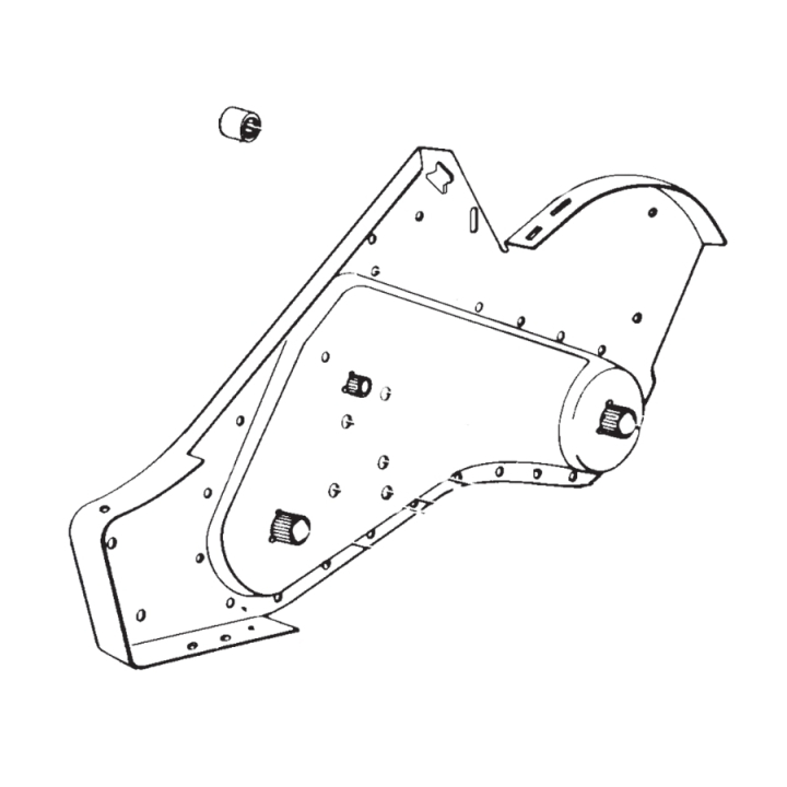 Gearcase,Asm,Rh/Bearing i gruppen  hos Entreprenadbutiken (5831104-01)