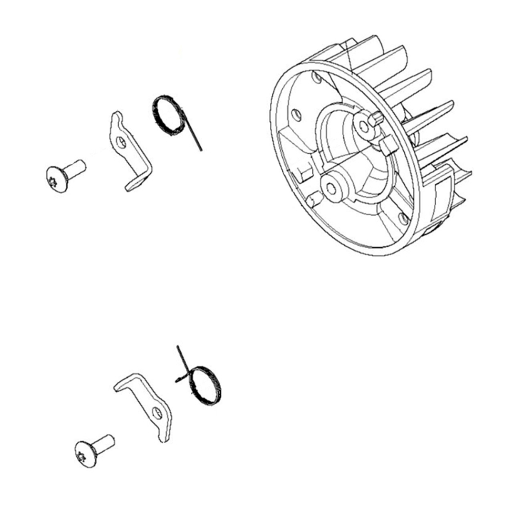 Svänghjul Kompl i gruppen hos Entreprenadbutiken (5856831-01)