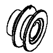 Pulley Impeller,Asm,2,60,75 B i gruppen  hos Entreprenadbutiken (5860508-01)