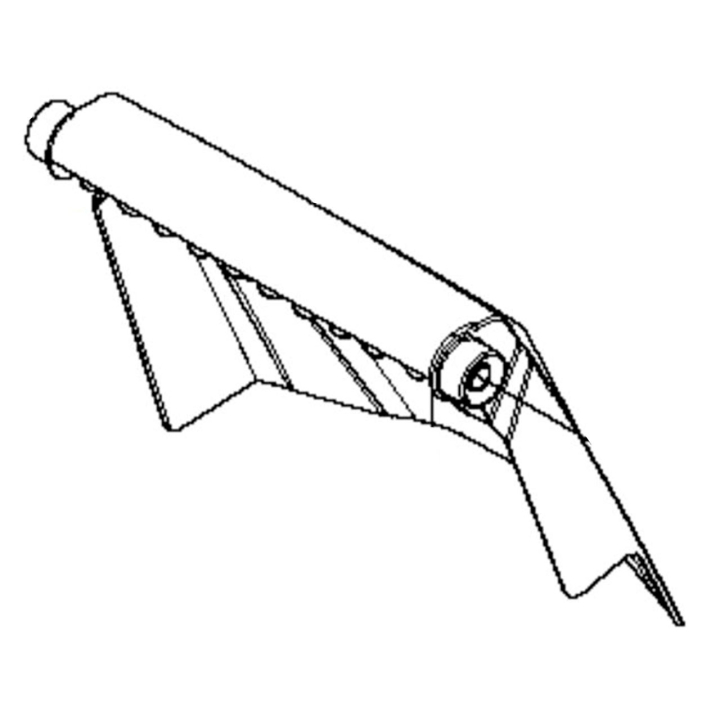 Door Rear, 21In Eff Black Ms-4 i gruppen  hos Entreprenadbutiken (5861380-04)