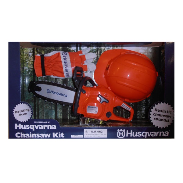 Husqvarna Leksak Motorsåg kit med handskar och hjälm i gruppen Trädgård / Leksaker hos Entreprenadbutiken (5864982-01)