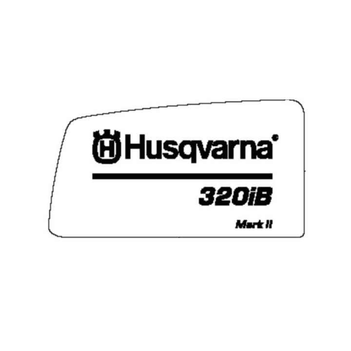 Decal Product Left 320Ib Mii i gruppen  hos Entreprenadbutiken (5868341-07)
