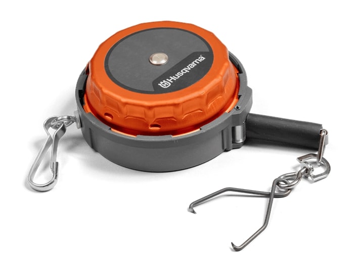 Husqvarna Måttband, 15m med saxkrok i gruppen Kläder & Skyddsutrustning / Arbetskläder / Accessoarer / Personlig utrustning hos Entreprenadbutiken (5869975-03)