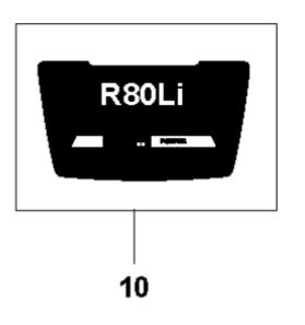 LABEL MODEL NAME R80LI i gruppen  hos Entreprenadbutiken (5870435-02)