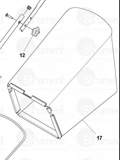 GRASS BAG ASSY 2,3 CU FT, 21 I i gruppen  hos Entreprenadbutiken (5871004-09)
