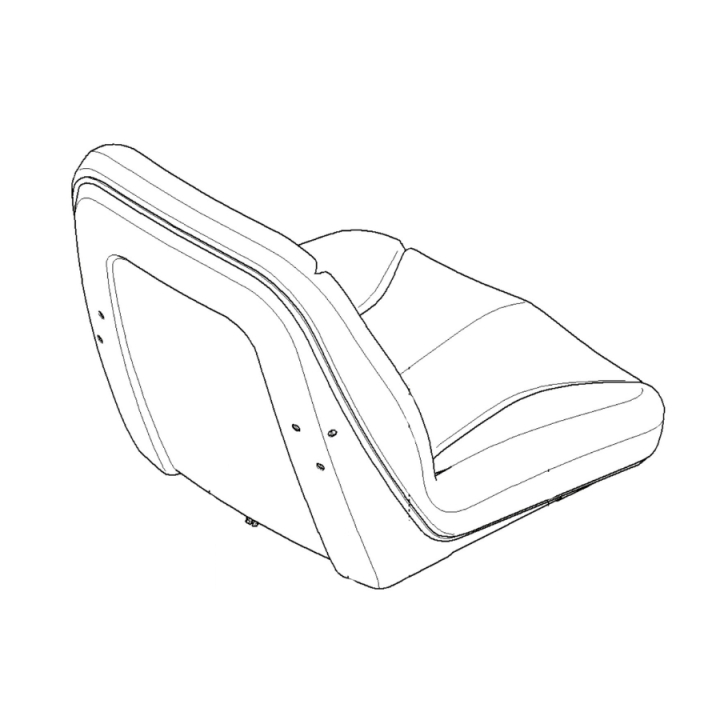 Seat Assy Kit High Jonsered i gruppen  hos Entreprenadbutiken (5876053-04)