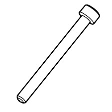 Bolt M5X50 Al6 i gruppen  hos Entreprenadbutiken (5878709-02)