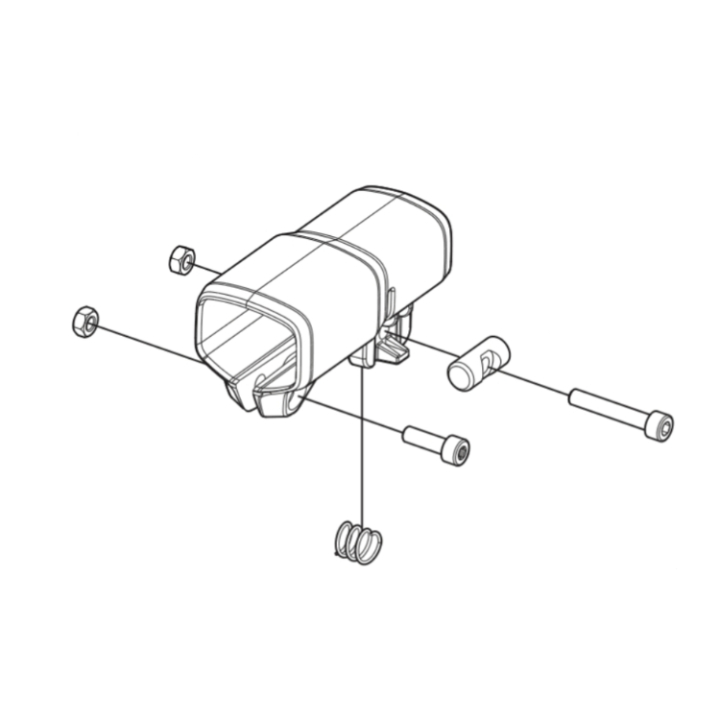 Koppling Främre Handtag i gruppen  hos Entreprenadbutiken (5887551-01)