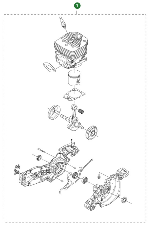 Engine Kit i gruppen  hos Entreprenadbutiken (5889928-02)