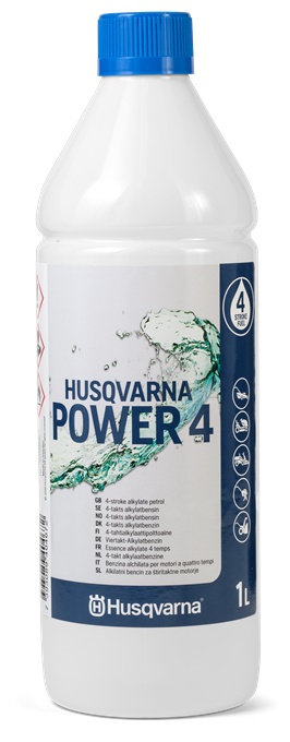 Husqvarna Power 4-takt bensin, 1L i gruppen Oljor & Smörjmedel / Alkylatbensin hos Entreprenadbutiken (5892279-01)