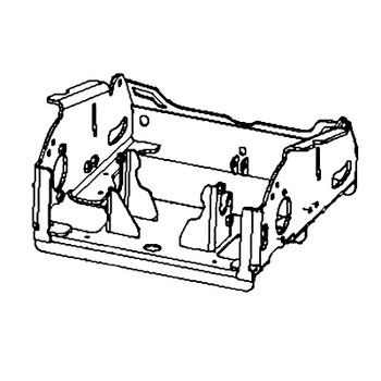 Frame Track Weldment Ms668 Ora i gruppen hos Entreprenadbutiken (5893304-02)
