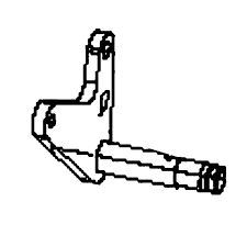 Arm Track Adjuster Weldment Lh i gruppen  hos Entreprenadbutiken (5893324-01)