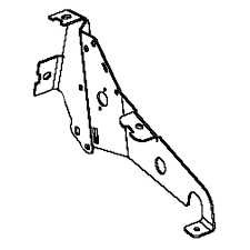 Console Side Rhs Ms 498 Gray i gruppen  hos Entreprenadbutiken (5896268-04)