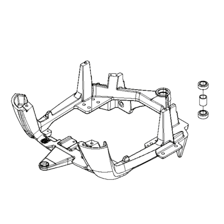 Frame Assy Rear Chassis Black i gruppen hos Entreprenadbutiken (5902682-02)