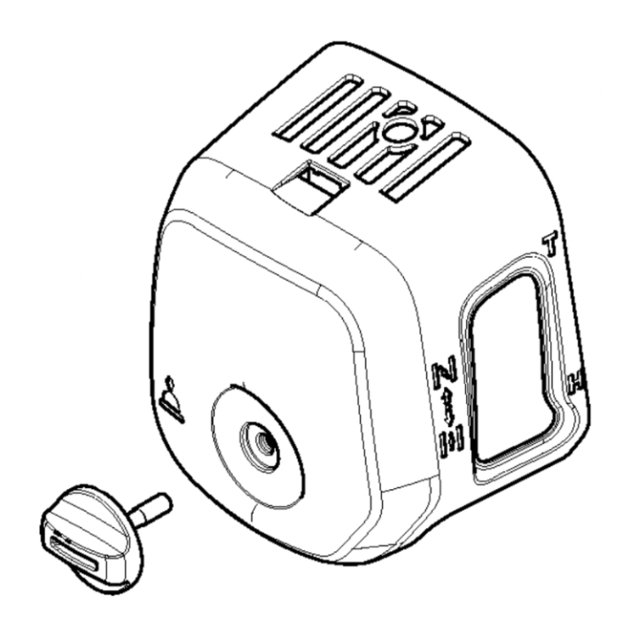 Luftfilterkåpa Komplett i gruppen hos Entreprenadbutiken (5909323-01)