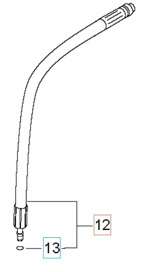 Hose Connector Sp i gruppen  hos Entreprenadbutiken (5926176-13)