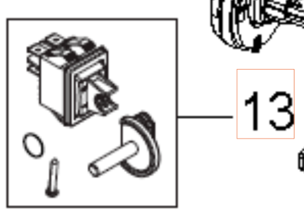 Switch On/Off Switch K2-12-211 i gruppen  hos Entreprenadbutiken (5926176-65)