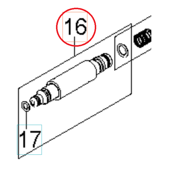 Quick Coupling Outlet Insert i gruppen  hos Entreprenadbutiken (5926176-75)