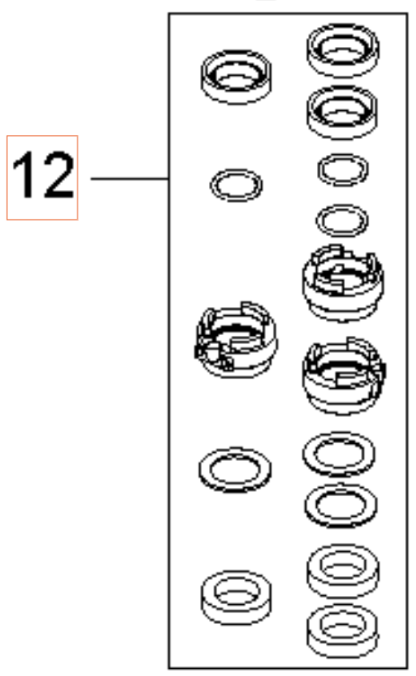 Seal Kit Rep Sys Ceramic Sp i gruppen  hos Entreprenadbutiken (5926176-90)