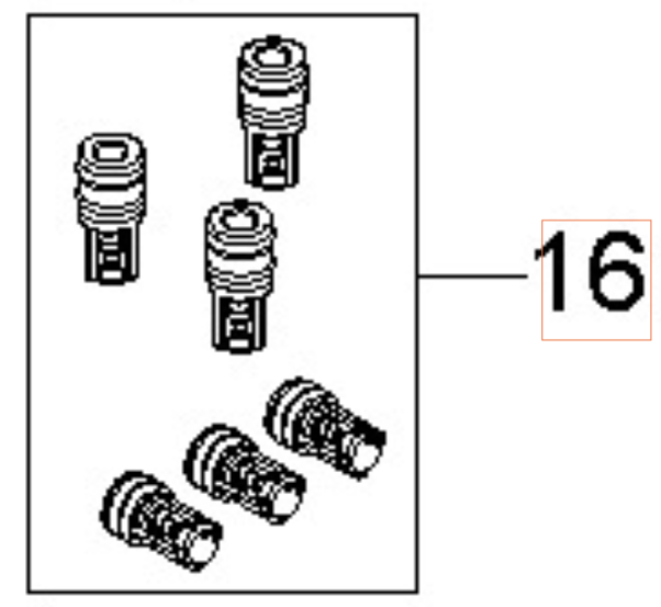 Valve Suction And Pressure Val i gruppen  hos Entreprenadbutiken (5926176-99)