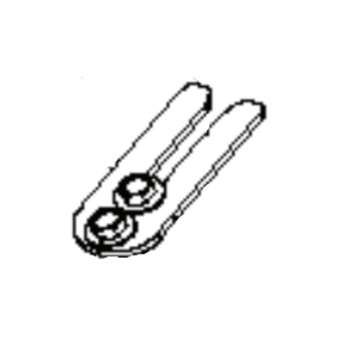 Guide Idler Arm Black Zinc i gruppen hos Entreprenadbutiken (5929178-02)