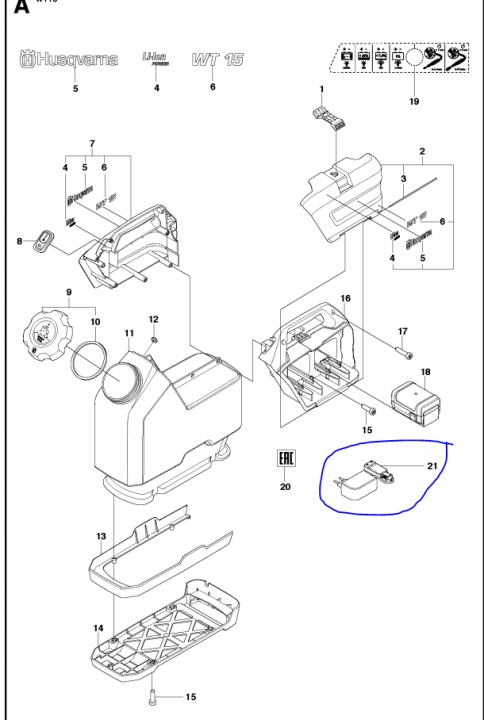 CHARGER 18V LI-ION EU i gruppen Anläggning / Kapmaskiner / Tillbehör kapmaskiner hos Entreprenadbutiken (5929939-01)