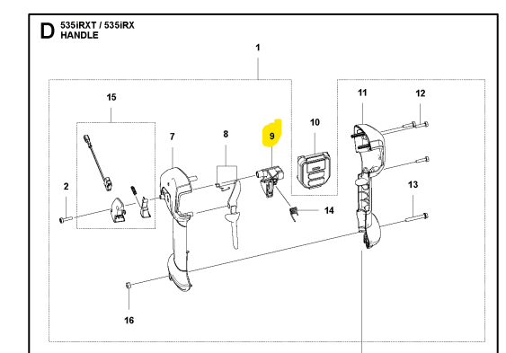 Throttle Control Assy - i gruppen  hos Entreprenadbutiken (5930443-02)
