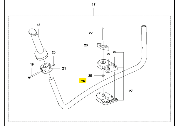 Handlebar i gruppen  hos Entreprenadbutiken (5930543-01)