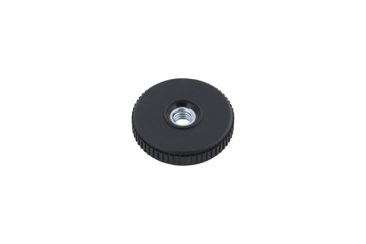 Knob wingnut, 3/8-16, knurled i gruppen hos Entreprenadbutiken (5931747-01)