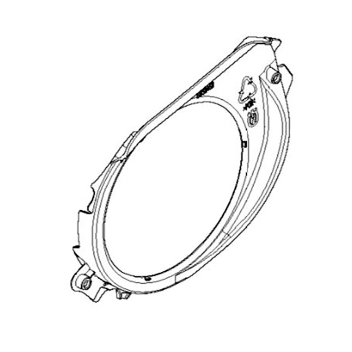 Cooling Air Conductor 5932452-01 i gruppen  hos Entreprenadbutiken (5932452-01)