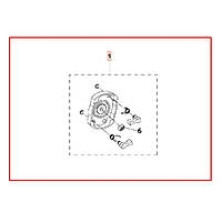 Bridge Assy 331R/Rb 333R/Rb i gruppen  hos Entreprenadbutiken (5936598-02)