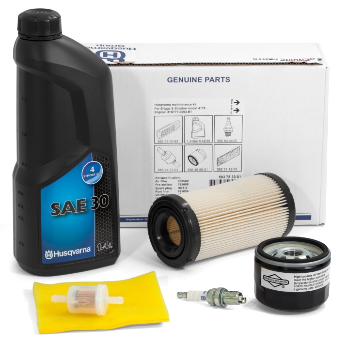 Service-kit Husqvarna Traktor TS 238/TC238 i gruppen Trädgård / Åkgräsklippare / Tillbehör trädgårdstraktorer / Traktor service-kit hos Entreprenadbutiken (5937830-01)