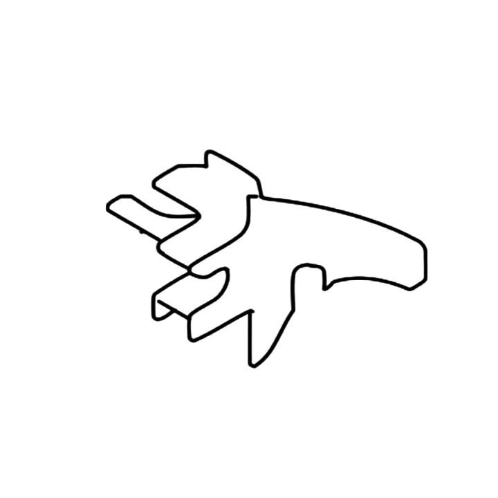 Air Conductor Rear i gruppen  hos Entreprenadbutiken (5938495-01)