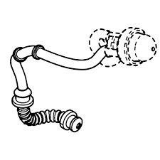Fuel Hose Purge Out 5939764-01 i gruppen  hos Entreprenadbutiken (5939764-01)