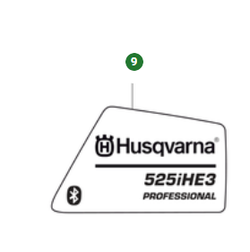 Decal Product 525Ihe3 Bt i gruppen  hos Entreprenadbutiken (5940951-16)