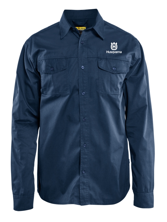 SHIRT XL TWILL SHIRT NAVY BLUE i gruppen  hos Entreprenadbutiken (5951044-05)