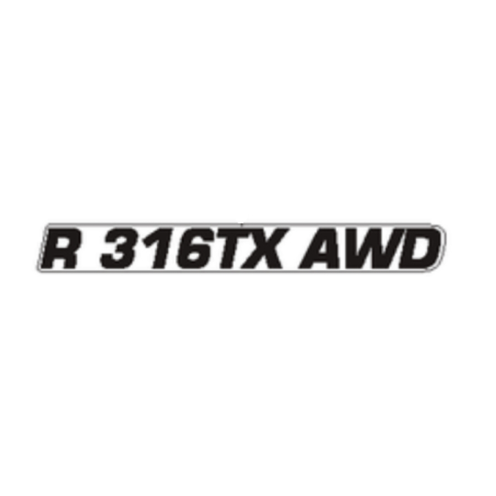 Decal engine hood r 316tx awd i gruppen hos Entreprenadbutiken (5952749-04)