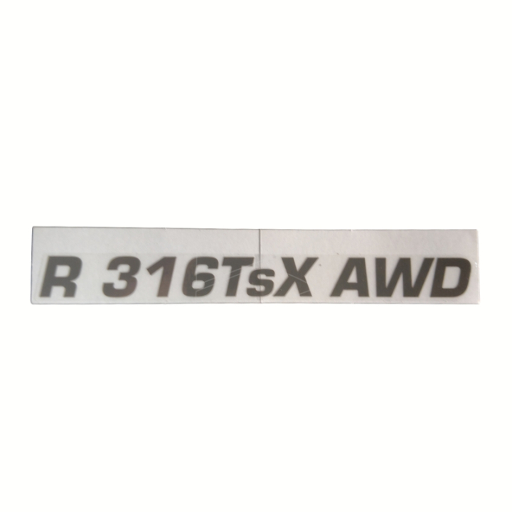 Modelldekal Husqvarna 316TsX AWD i gruppen  hos Entreprenadbutiken (5952749-05)