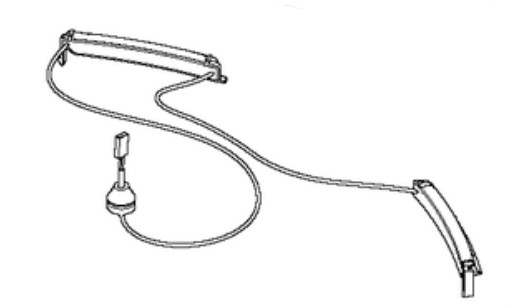 Kablage LED orange till Automower 520 EPOS, 550 EPOS i gruppen hos Entreprenadbutiken (5953122-02)