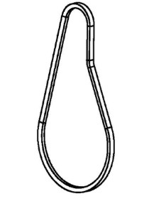 BELT AUGER 4XLA822 i gruppen  hos Entreprenadbutiken (5959247-01)