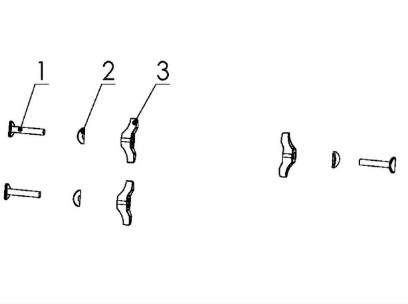HANDLE WING NUTS i gruppen  hos Entreprenadbutiken (5960137-01)