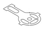 Plate Thrust Plate i gruppen  hos Entreprenadbutiken (5962705-01)