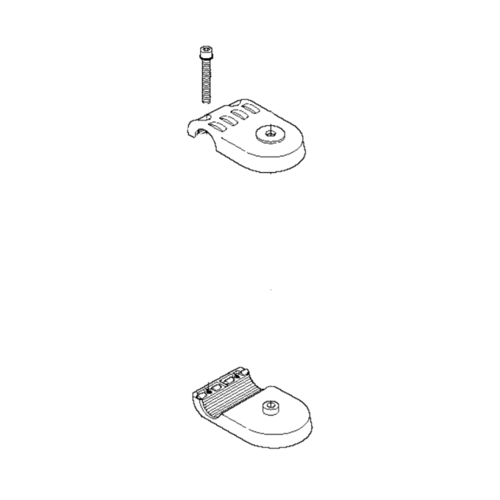 Handlebar Bracket Spare Part K 5962833-02 i gruppen hos Entreprenadbutiken (5962833-02)