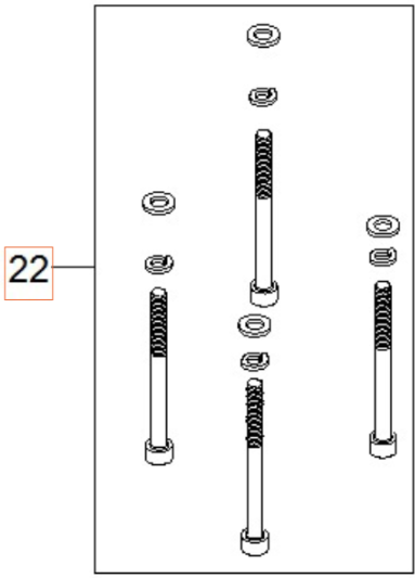 Screw M6X70 Din 912 4Pcs i gruppen  hos Entreprenadbutiken (5962888-01)