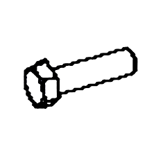 Bolt external hexagon head 1/2 i gruppen hos Entreprenadbutiken (5964358-01)